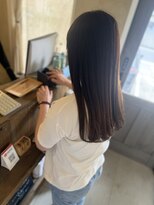 ヘアメイク リヴ(Hair Make Liv)&nbsp;艶髪/ロング/カット/ブラウン/透明感/舞鶴美容室/西舞鶴美容室