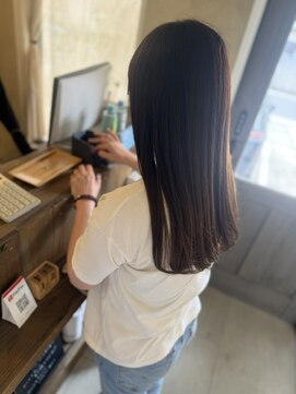 ヘアメイク リヴ(Hair Make Liv) 艶髪/ロング/カット/ブラウン/透明感/舞鶴美容室/西舞鶴美容室