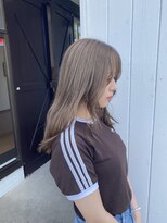 ココロヘアー 住吉店(Cocolo hair)&nbsp;ナチュラルレイヤー×透明感カラー