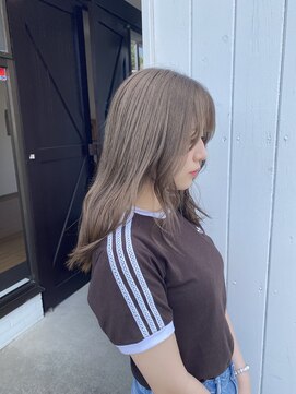 ココロヘアー 住吉店(Cocolo hair) ナチュラルレイヤー×透明感カラー