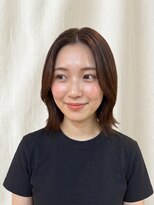 ココカラヘアー ニコ(cococara hair nico) レイヤーボブ/ピンクブラウン