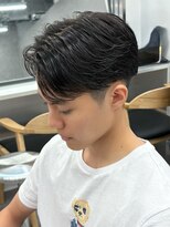 エルマーク 本山(L-MARK)&nbsp;マッシュヘア/黒髪/メンズカット/men's/フェザーパーマ
