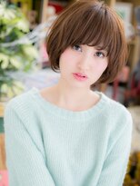 カバーヘア ブリス 北浦和(COVER HAIR bliss) 耳かけ暖色系カラー前下がり小顔大人ボブ北浦和20代30代40代a!