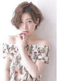 前下がりボブ×グラデーションカット