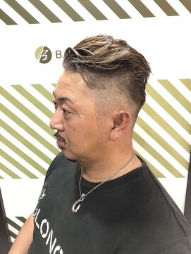 バーバーバー 都賀(BARBER-BAR) BARBER-BAR都賀流　大人の色気出るオールバック