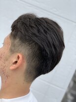 デイズヘアー アネックス店 アップバングフェードスタイル