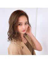 ヘアメイク ミチ 富田店(HAIRMAKE MICHI)&nbsp;【stylist : 古作蓮】ハニーベージュ