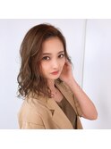 【stylist : 古作蓮】ハニーベージュ