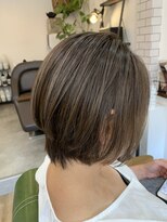 カルム(calmost) ハンサムショート×ハイライトベージュ