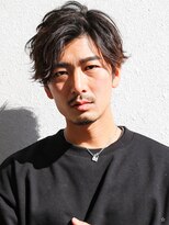 イケメン黒髪モテるネープレスショート流行モテ髪マッシュ束感