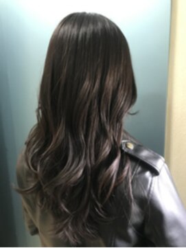ジーナ 新宿(Zina) 【Zina　新宿】イメチェン毛先パーマ耳かけ×フォギーベージュ