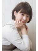 ミニボブ風ショートヘア