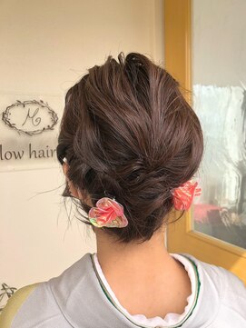 マロウ ヘア(Mallow hair) 卒業式華やか可愛いヘアアレンジ♪