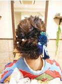 くるりんぱ ツイスト ヘアアレンジ
