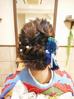 ネオリーブチノ 登戸店(Neolive cino)&nbsp;くるりんぱ ツイスト ヘアアレンジ