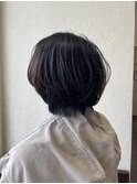 ショートボブ/重めショートボブ