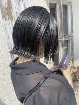 ジィップクリニカ(Zip clinica) 切りっぱなしボブ　担当近森