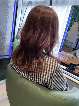 ヘアースパリゾート リアン 燕三条店(Lien) シアーピンク_