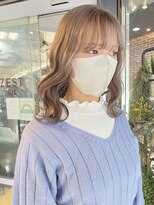 ヘアーアンドメイク ビス(HAIR&MAKE bis) 圧倒的透明感☆ミルクティーグレージュカラー♪