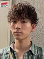 フイ 自由が丘(men's salon Hui)&nbsp;カール強めのプードルパーマ（スパイラルパーマ/メンズパーマ）