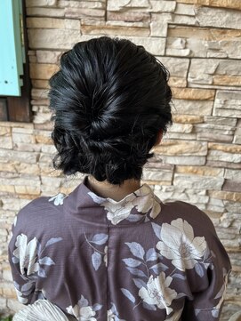 ヘア ミーツ ドレス プレローマ(HAIR meets dress pleroma) 秋祭り/浴衣アレンジ