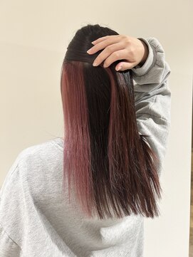 コト 福井大和田店(coto) 福井　大和田　インナーカラー　ピンクカラー　ハイトーンカラー