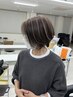 【人気No,2】白髪ぼかしハイライト透明感カラー+カット+ツヤ髪導入剤¥19,000