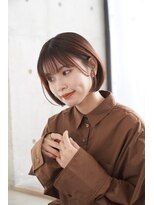 トッカ 千葉ANNEX店(tocca)&nbsp;こっくりカラーのシンプルお洒落ヘア