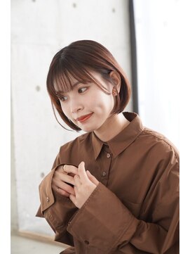 トッカ 千葉ANNEX店(tocca) こっくりカラーのシンプルお洒落ヘア