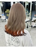 ベレーザ 渋谷(BELEZA)&nbsp;5685ニュアンスカラー韓国インナーカラーグラデーション袖カラー