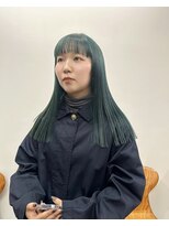 ニール 名古屋 伏見 丸の内(NEELU)&nbsp;【Neelu_misa】深みのあるグリーンカラー