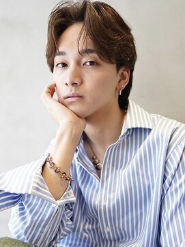 ニコ トウキョウ(nico TOKYO) メンズ/センターパート/ニュアンスパーマ/シースルーマッシュ