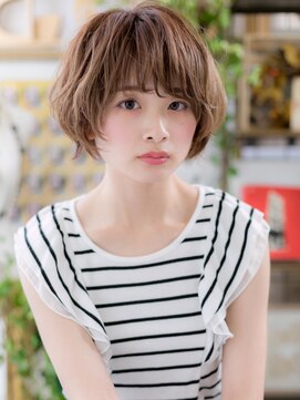 カバーヘアアンドスパ ブリス 浦和(COVER HAIR&SPA bliss) ショコラアッシュ大人可愛い小顔ボブパーマc5浦和20代30代40代