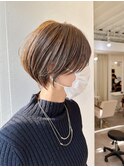 小顔似合わせカット愛されクールショート20代/30代40代50代/難波