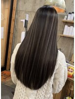 ヘアカロン 熊本本店(Hair CALON) グレージュハイライトカラー髪質改善トリートメント