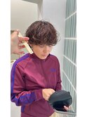 パーマは薬液のお流しをしっかりやらないとチリチリになります