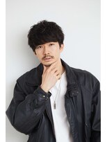 メンズサロンドットリアン(dot. lien)&nbsp;大人渋めカジュアル刈り上げないマッシュ ミニウルフ