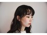 【朝ラク前髪パーマ】カット＋前髪パーマ＋トリートメント￥9900円