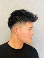 アストロ(ASTRO)&nbsp;20代30代短髪フェード刈り上げメンズツーブロック