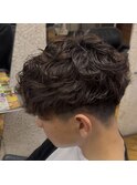 平巻きパーマ