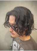 くせ毛風メンズパーマ