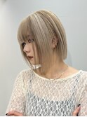 ★ハイトーンカラーミルクティーベージュホワイトベージュカラー