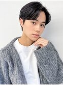 メンズニュアンスパーマ韓国風マッシュナチュラルパーマ(清水)