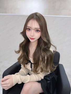 ミヨン(miyon) 【miyon】韓国レイヤーカット+ツヤ髪カラー+髪質改善