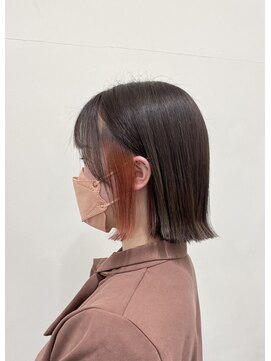 シズク(sizuk) イヤリングカラー×オレンジ