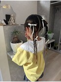 卒園式ヘアアレンジ