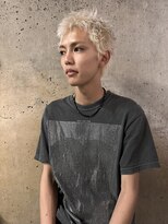 ボタニウム バイ アールサロン(BOTANIUM by RrSALON)&nbsp;スパイキーショート×ホワイトブロンド