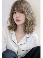 ロメオ 京橋(ROMEO)&nbsp;ハイライトカラー/ミルクティーベージュ/レイヤーカット