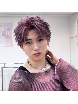 アストラ(ASTRA) MEN’S HAIR/波巻きツイストスパイラル/リバースセンターパート