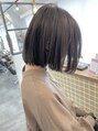 ルヴェルヘアー(Revel hair) ボブ × 酸性ストレート × シアーアッシュ